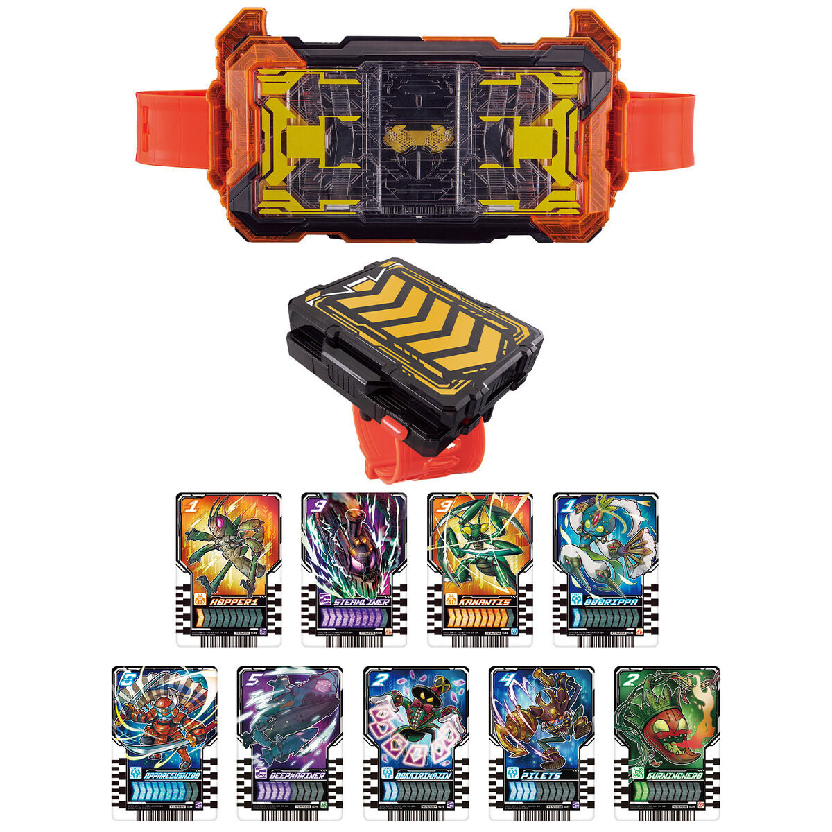 当時物　謎の人形用変身セット 仮面ライダーガッチャード 変身ベルト DXガッチャードライバー