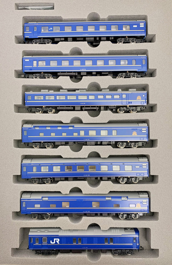 KATO 24系25形 北斗星 特急形寝台客車 (集中電源方式) 金帯 - 鉄道模型